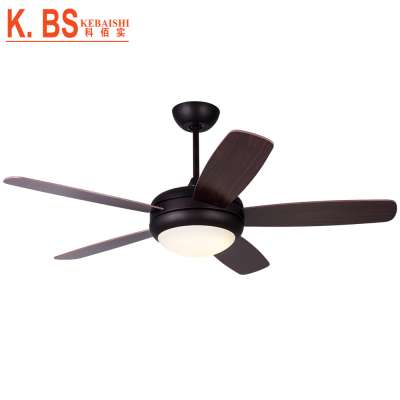 Contemporary Design Energy Saving Electric Ceiling Fan With LED Light