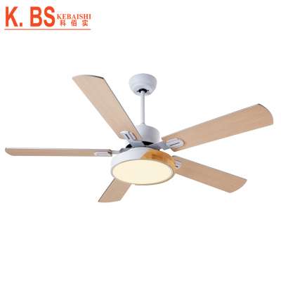 National Style Home Appliances Decorative Electric LED Lamps Ceiling Fan With Light